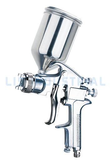 Pistola pulverizadora de alta resistencia GX500G con vaso lateral de 400 ml