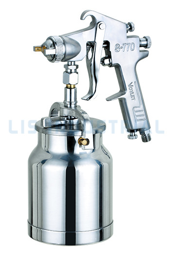 Pistola pulverizadora S770S, herramienta atomizadora de pintura de aleación con aerógrafo de 1000ML